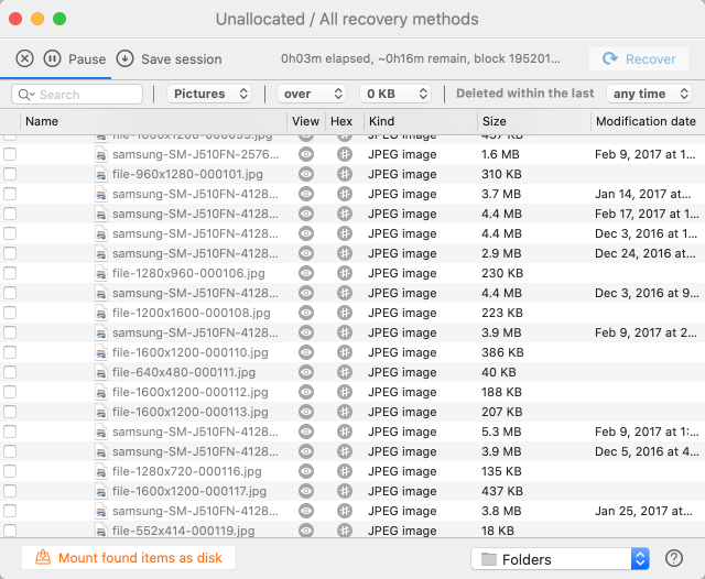 Как бесплатно восстановить удаленные файлы на Mac
